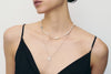 OLIO E ACETO Pure Silver Agate Planet Pearl Chain OA08N08
